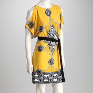 🛍HOST PICK🛍Sandra Darren yellow dress NWOT